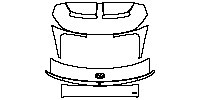 Hyundai IONIQ 5 (US) Exterior 2021 - Trunk Lid (with ''Htrac'' model emblem)