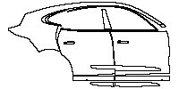 (left) Door+Rear Fender+Side Skirt