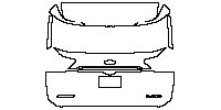 Ford EDGE ST-line 2020 - Trunk Lid (with "EDGE""长安福特"word mark)
