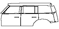 (left) Door+Rear Fender+Side Skirt