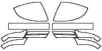 Jaguar F-Pace Base 2016 - Mirror (two-piece design)