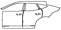 (left) Door+Rear Fender+Side Skirt