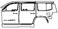 (left) Door+Rear Fender+Side Skirt