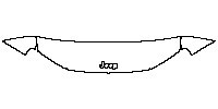 JEEP Avenger Exterior 2024 - Hood+Fender (One third of Hood + Fender)