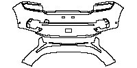 JEEP Commander Exterior 2021 - Bumper+Headlamp (with 4 PDC)