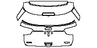 JEEP Compass Exterior 2023 - Trunk Lid (with ''JEEP'' , ''T270'' emblems)