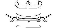 Ji Yue 01 Exterior 2024 - Trunk Lid (with ''吉利汽车'' , ''极越'' , ''01'' emblems)