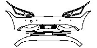 KIA EV6 Wind 2021 - Bumper+Headlamp