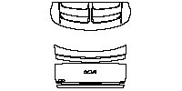 KIA EV6 Wind 2021 - Trunk Lid (with ''Kia'' ''EV6'' model emblem)