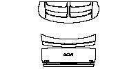 KIA EV6 GT-Line S 2021 - Trunk Lid (with ''Kia'' ''EV6'' ''GTline''model emblem)