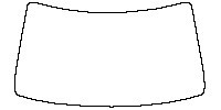 KIA Carnival (CN) Window 2021 - Windshield (without mirror cutout)