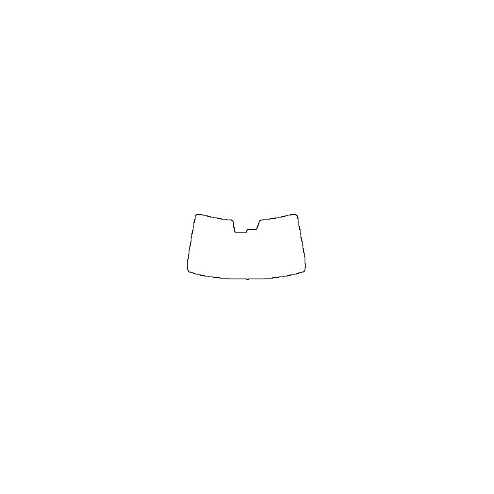 KIA Carnival (CN) Window 2021 - Windshield (with mirror and dotted area cutout)