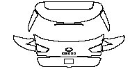 KIA Xceed (EU) Exterior 2020 - Trunk Lid (with oval badge, with ''XCEED'' emblem)