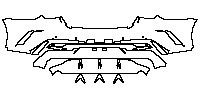 KIA K5 (US) Exterior 2021 - Rear Bumper (with 4 PDC)