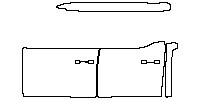 LastCut BYD Shark 6 2024 - (left) Door (TOP STRILP IS HYBRID)