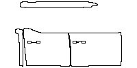 LastCut BYD Shark 6 2024 - (right) Door (TOP STRILP IS HYBRID)
