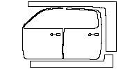 (left) Door+Side Skirt+Rear Fender