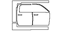(right) Door+Side Skirt+Rear Fender