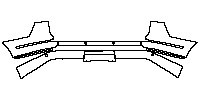 Lincoln Navigator Exterior 2018 - Rear Bumper (with 6 PDC)