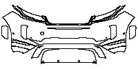 Land Rover Range Rover Evoque 5 Doors 2012 - Bumper