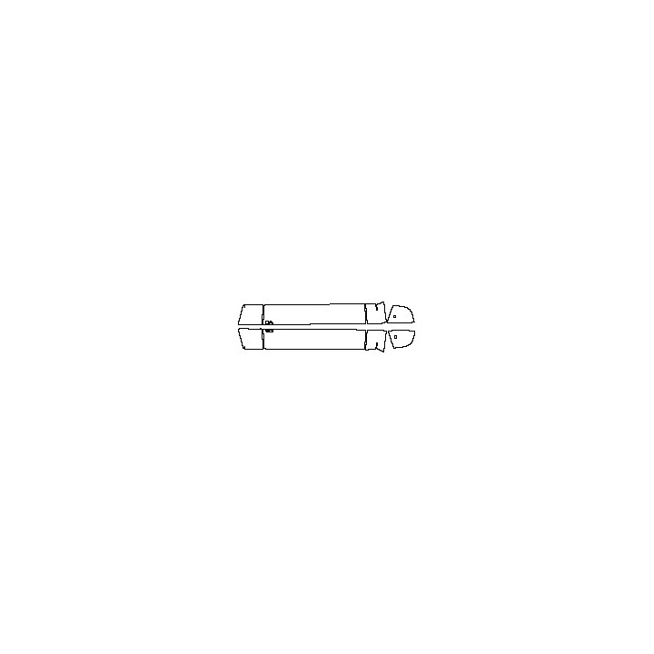 Land Rover Defender 90 2020 - Rocker Panel (without mudguards, with ''V8'' emblem)