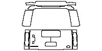 Land Rover Defender 90 2020 - Trunk Lid (with ''Defender'' emblem)