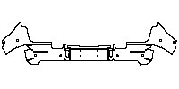 Mercedes-Benz G Class G500 2013 - Rear Bumper
