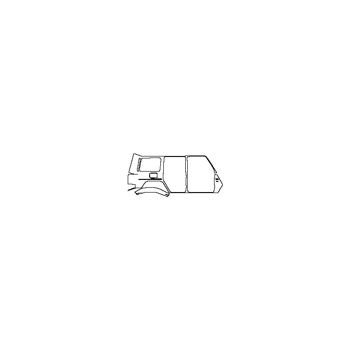 Mercedes-Benz G Class G500 2013 - (right) Rear Fender (one-piece, with ''V8'' emblem)