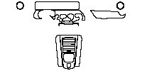 Mercedes-Benz EQA (US) Interior 2021 - Dashboard+Center Console (for Left Hand Drive)