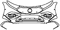 Mercedes-Benz EQS Exterior 2023 - Bumper+Headlamp