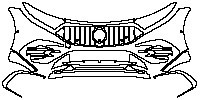 Mercedes-Benz EQS Exterior 2023 - Bumper+Headlamp
