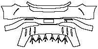 Mercedes-Benz EQS Exterior 2023 - Rear Bumper
