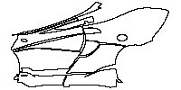 McLaren 600LT Spider 2018 - (left) Door+Rear Fender+Side Skirt (with "600LT" emblem on Rocker Panel)