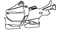 McLaren 765LT Spider 2020 - (left) Door+Side Skirt+Rear Fender