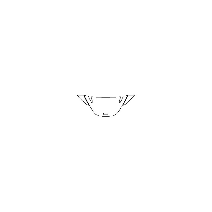 McLaren 765LT Spider 2020 - Hood+Fender (One third of Hood+Fender)