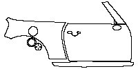 (right)Door+Side Skirt+Rear Fender
