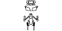 body of motorcycle