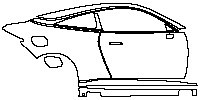 (right) Door+Side Skirt+Rear Fender