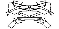 Opel Neuer Mokka Ultimate 2021 - Bumper+Headlamp (with 6 PDC)