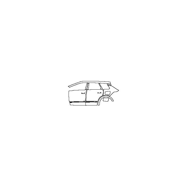 Opel Grandland PHEV GS Passenger Cars 2025 - (left) Door+Side Skirt+Rear Fender