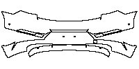 Polestar Polestar 2 Exterior 2021 - Rear Bumper (with 6 PDC)