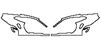 Porsche 911 GT3 RS 2012 - Rear Fender (The bottom edge of rear fender covers the coarse-grained surface)