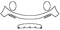 Porsche 911 Dakar 2023 - Bumper+Headlamp