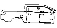(right) Door+Side Skirt+Rear Fender