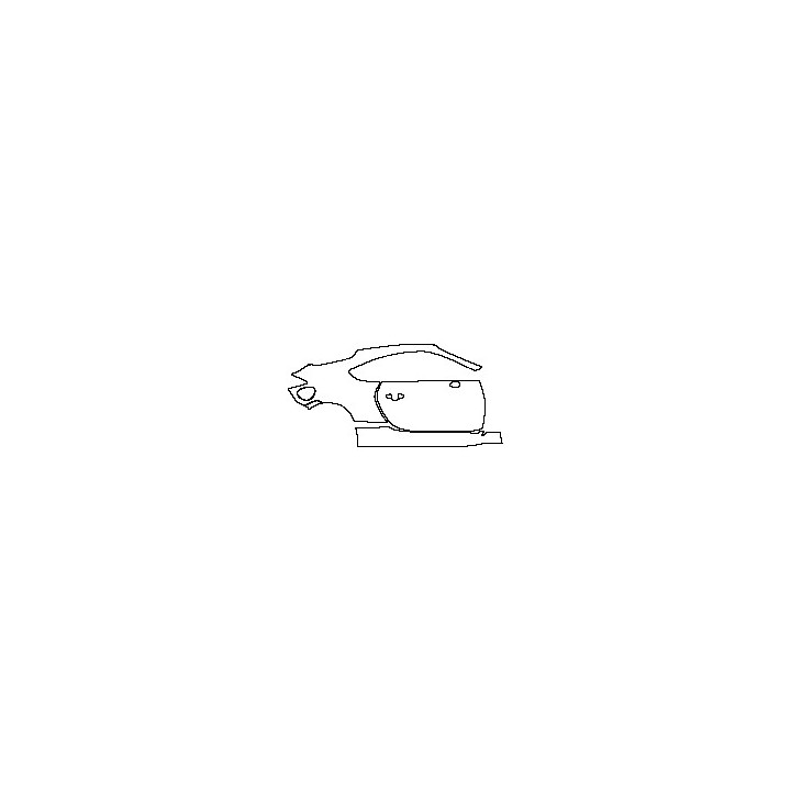 (right) Door+Side Skirt+Rear Fender