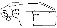 (right) Door+Side Skirt+Rear Fender