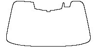 Subaru Forester (CN) Window 2023 - Windshield (with EyeSight, mirror, ETC cutout)