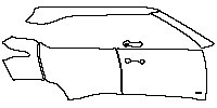 (right) Door+Rear Fender