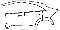 Tata Curvv.ev Exterior 2024 - (left) Door+Side Skirt+Rear Fender (with ''EV'' emblem on front door)
