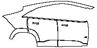 Tata Curvv.ev Exterior 2024 - (right) Door+Side Skirt+Rear Fender (with ''EV'' emblem on front door)
